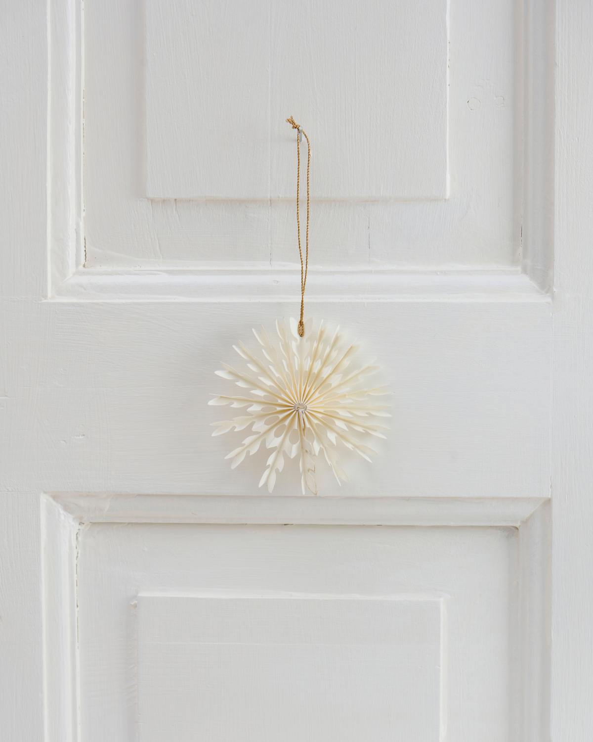 Ornament Schneeflocke - Weiß