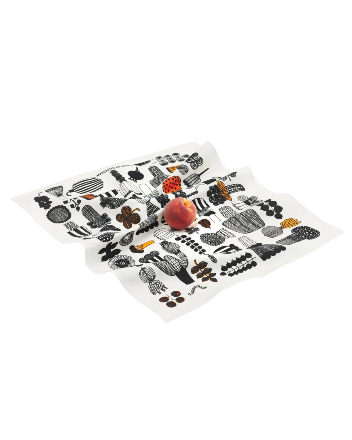 Geschirrtuch Puutarhurin parhaat - Black / Orange