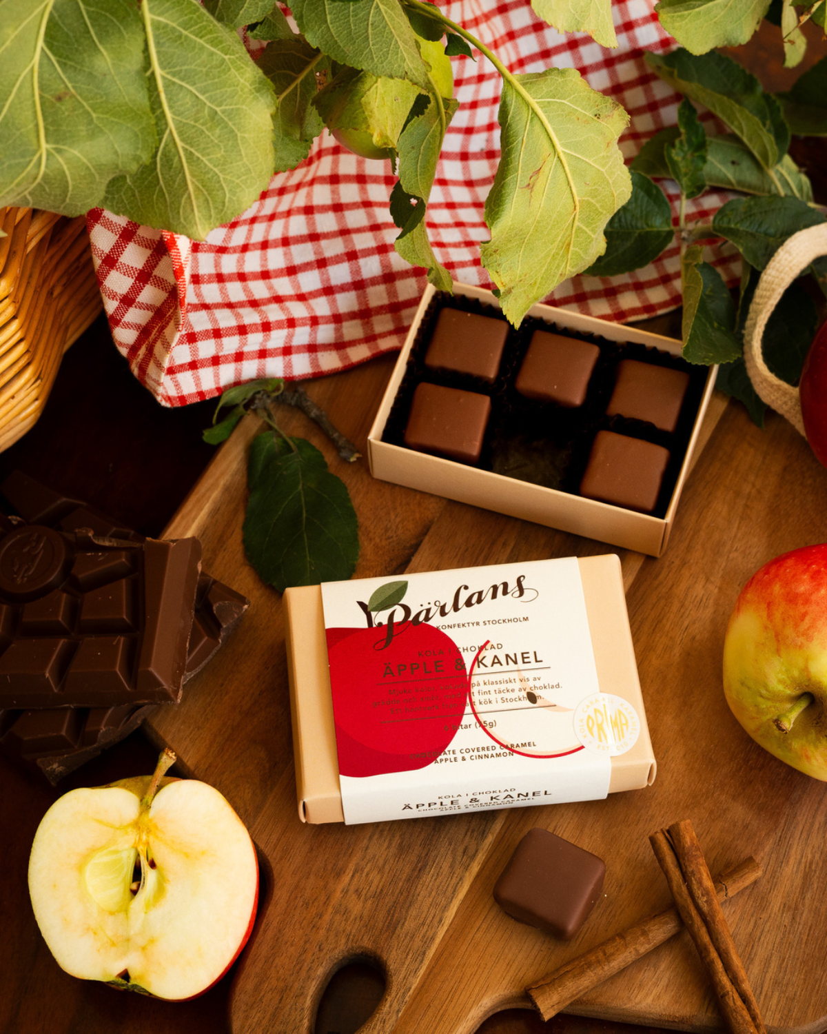 Karamell-Konfekt - Apfel & Zimt 6 Stk.