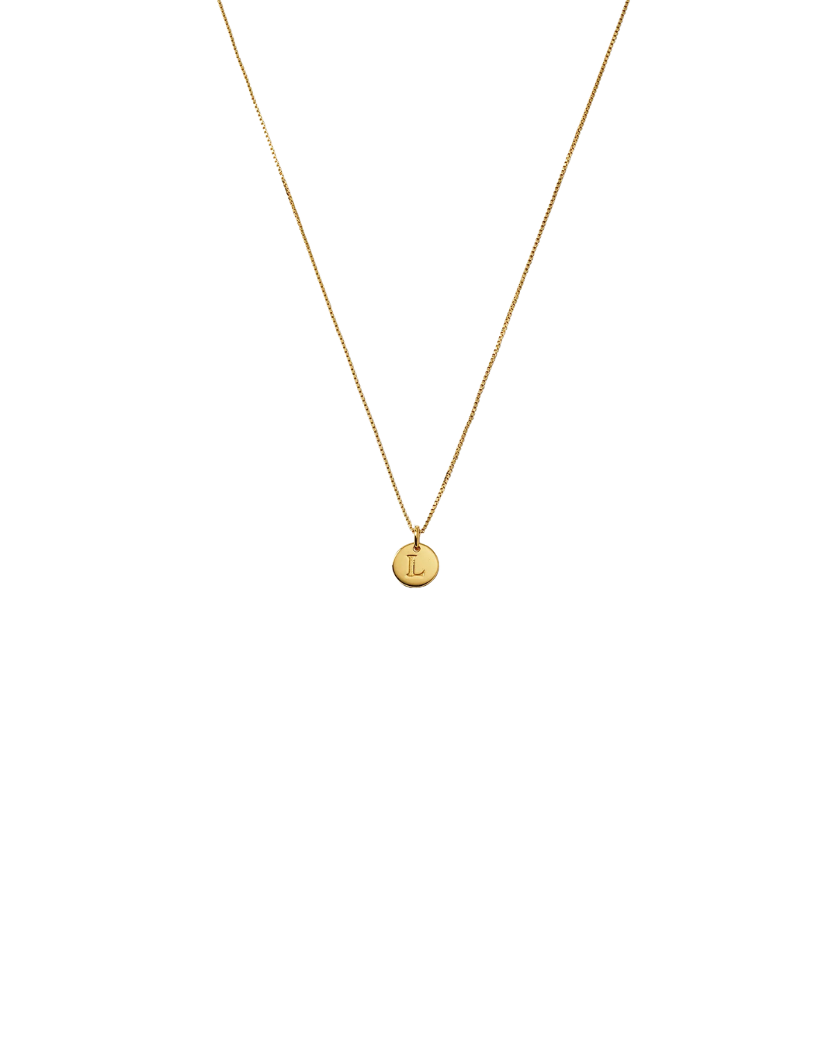 Halskette Short Box Chain - Gold
