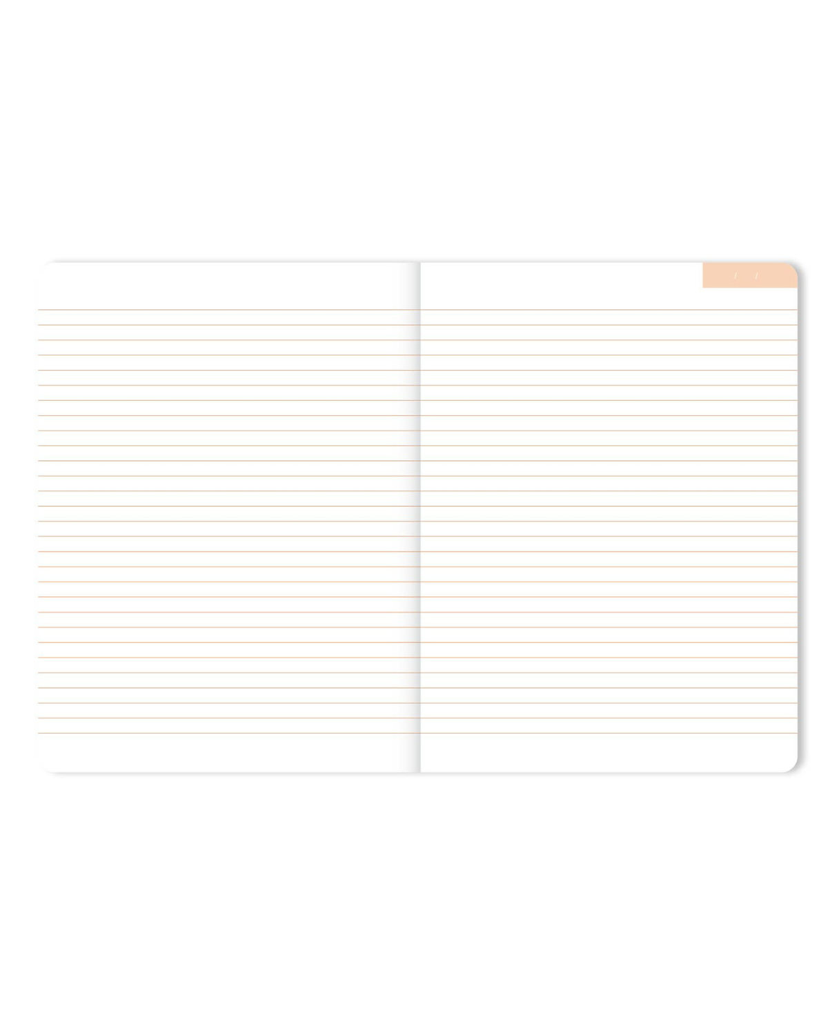 Notizbuch - Leinen / Liniert