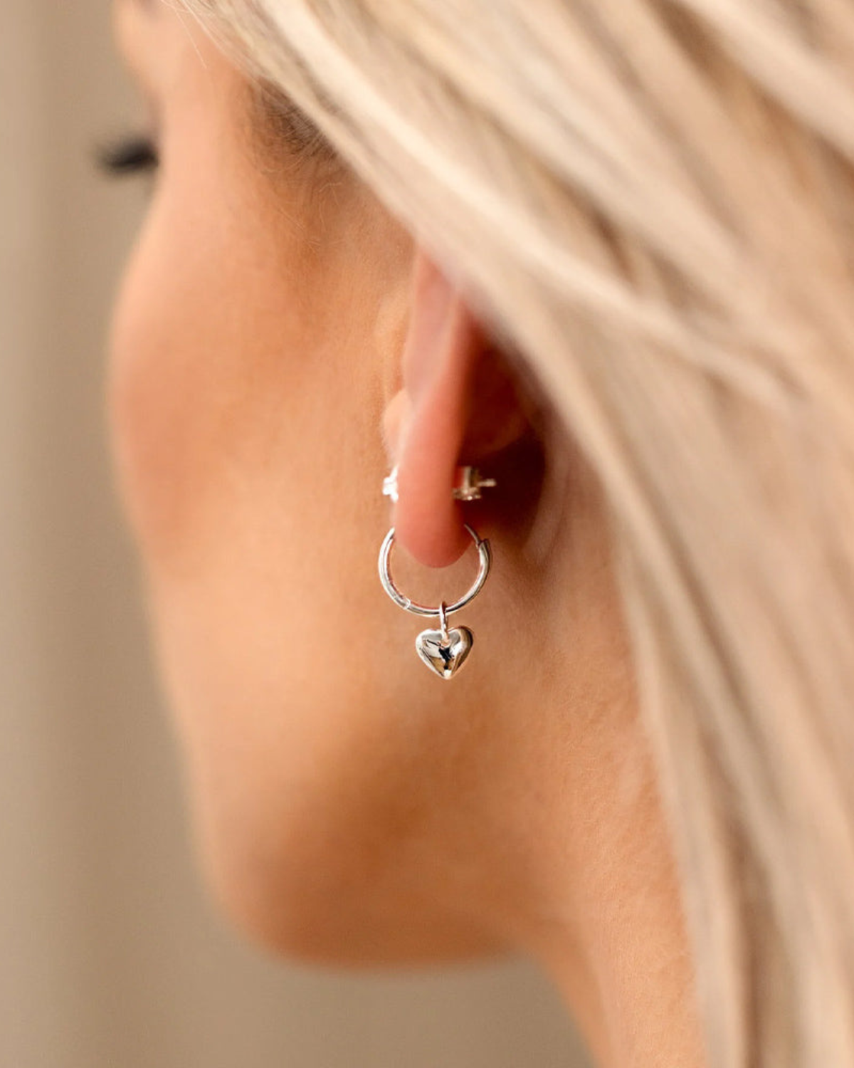 Anhänger Beloved Herz - silber