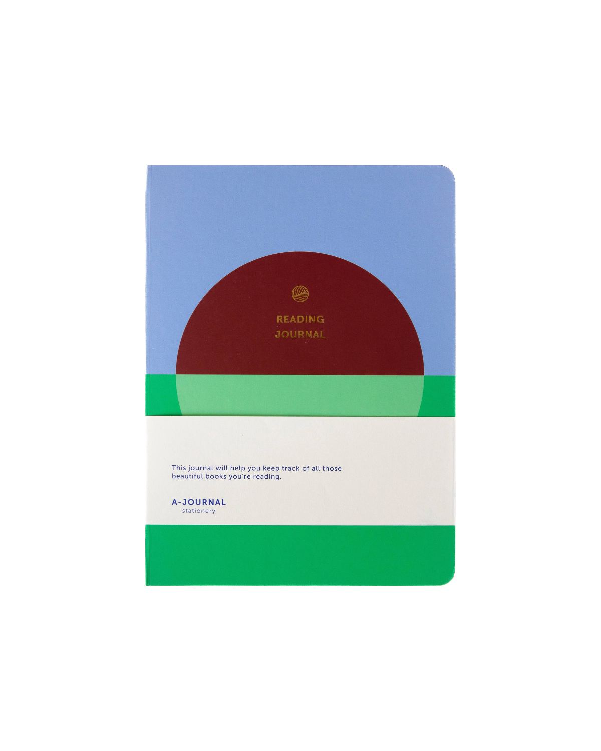 Lesetagebuch Reading Journal - Blau / Rot