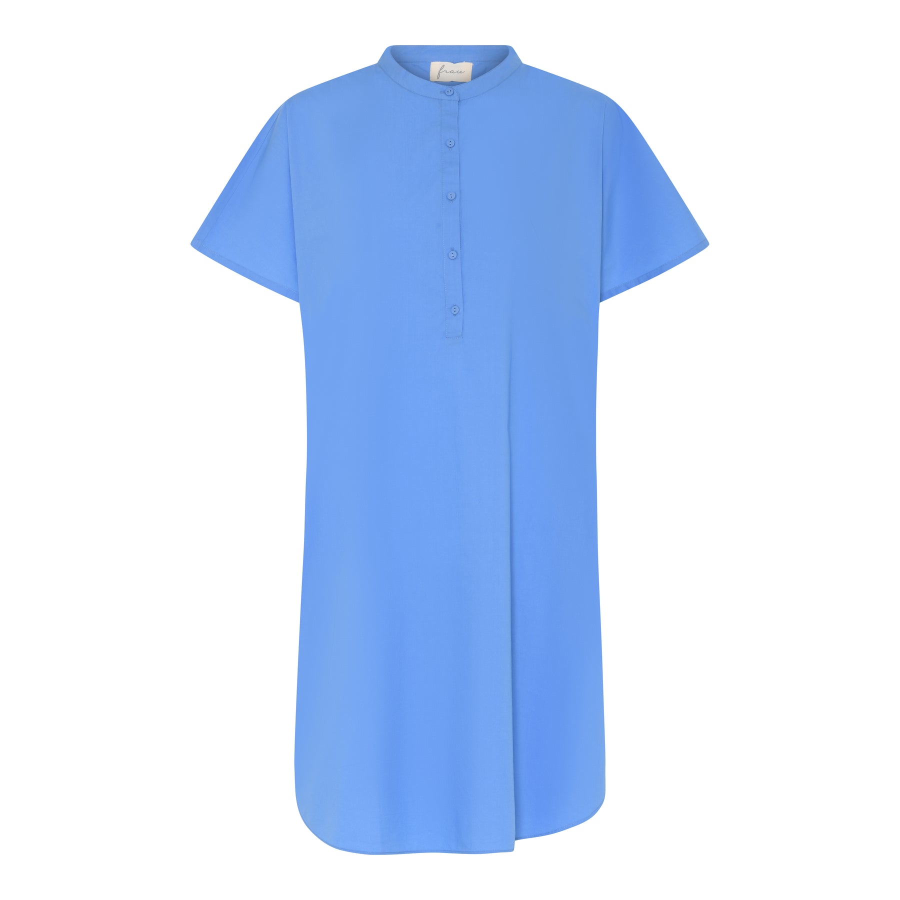 Kurzarm-Kleid Seoul - Granada Sky / Himmelblau