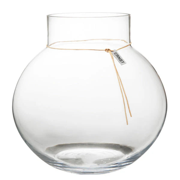 Glas-Kugelvase