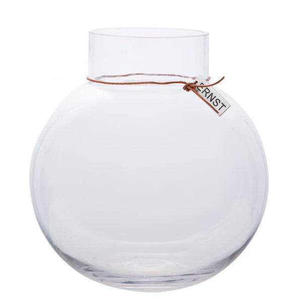 Glas-Kugelvase