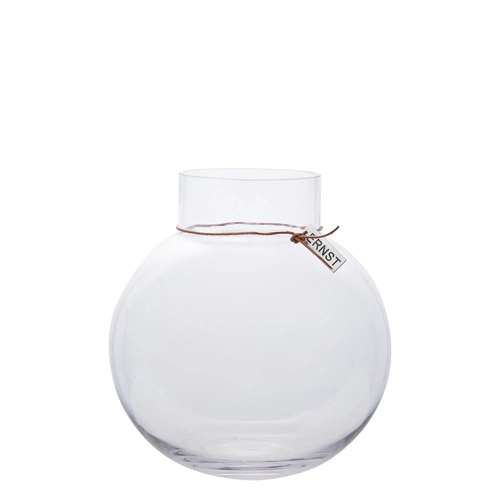 Glas-Kugelvase