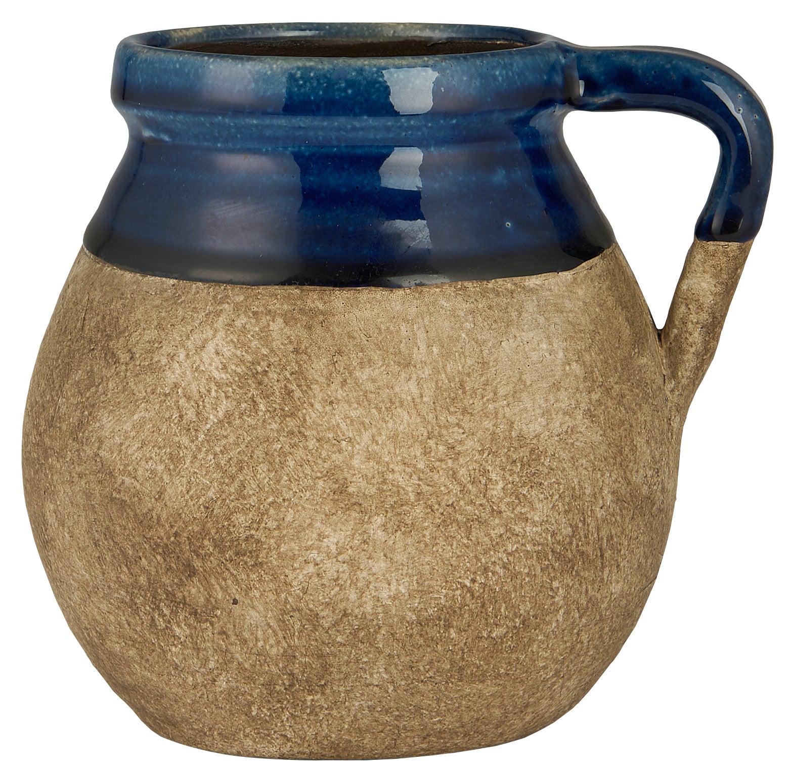 Vintage Krug blau