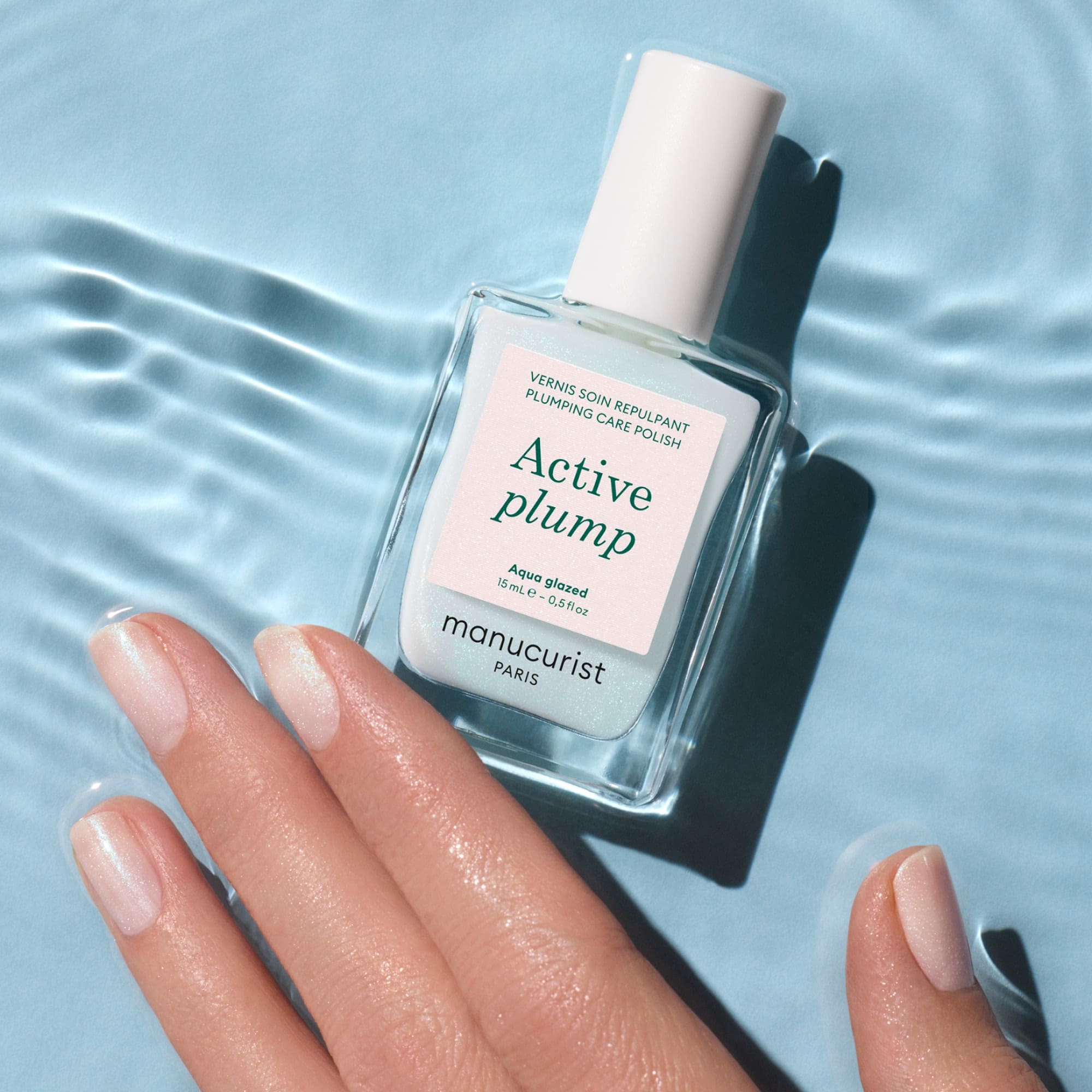 Pflegender Nagellack - ACTIVE PLUMP AQUA GLAZED
