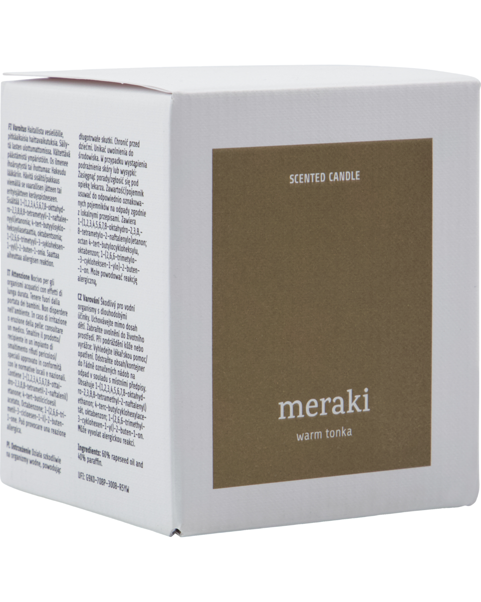 Duftkerze Warm Tonka 200g