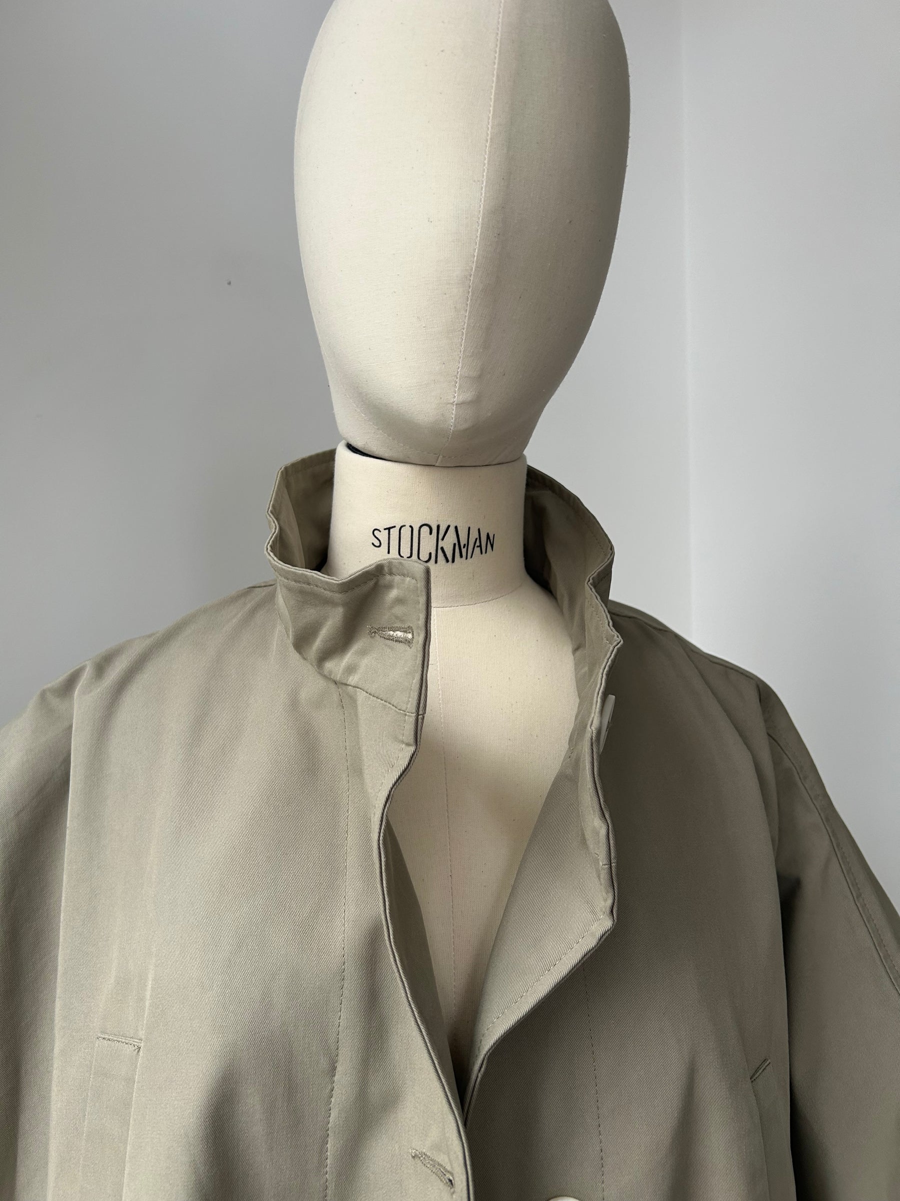 Cape-Jacke - khaki-beige