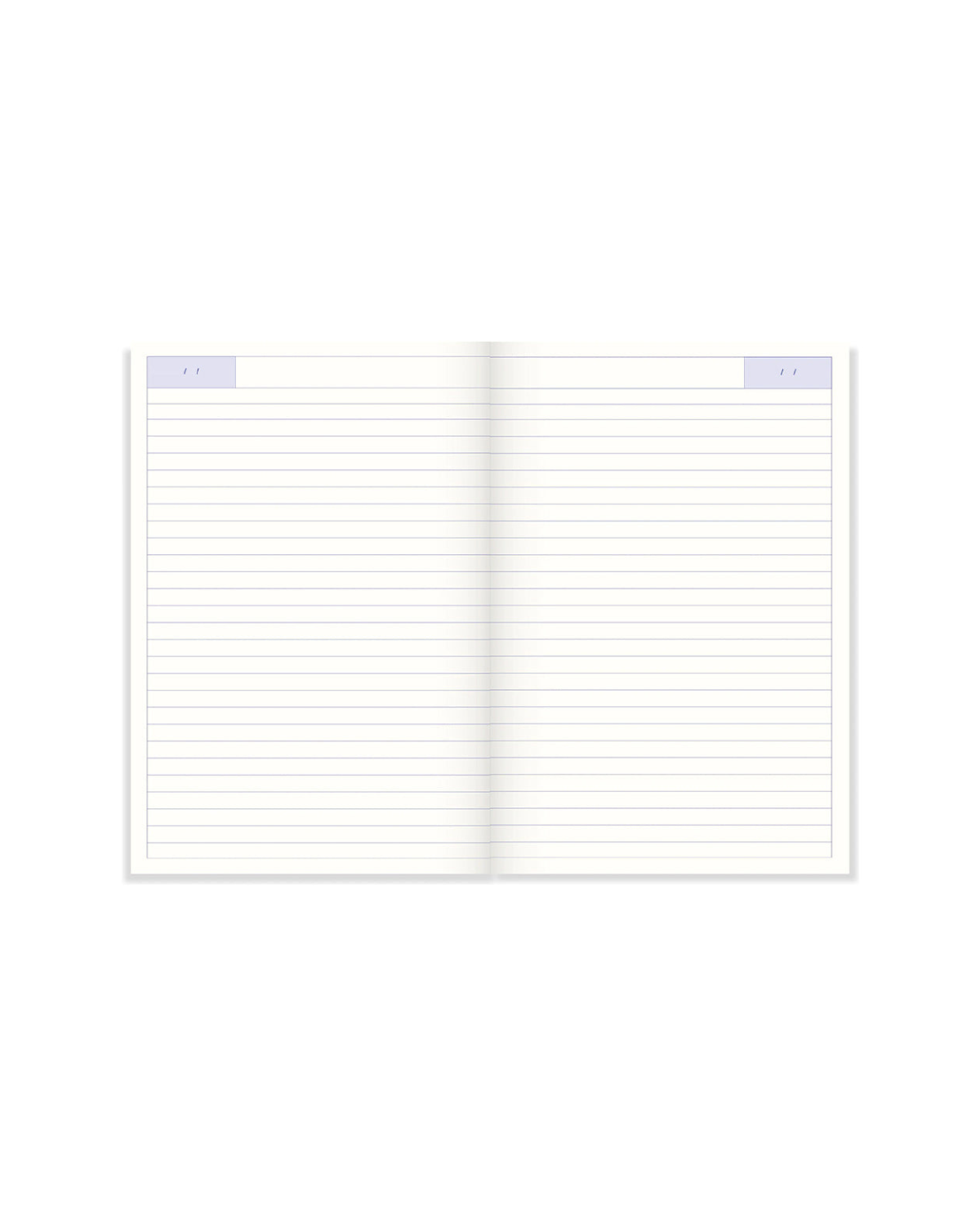 Travel Notes - blau / weiß gestreift