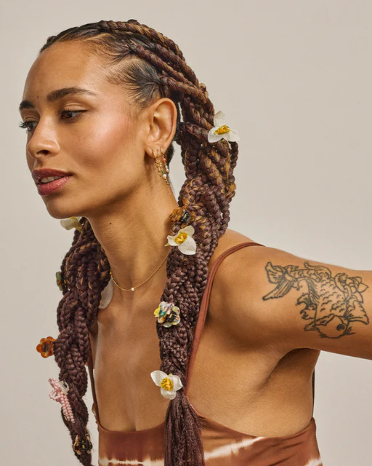 Halskette Lola Simple - Gold/Citrus Sky