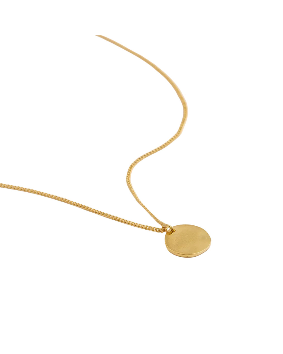 Halskette Minimalistica Hammered - gold
