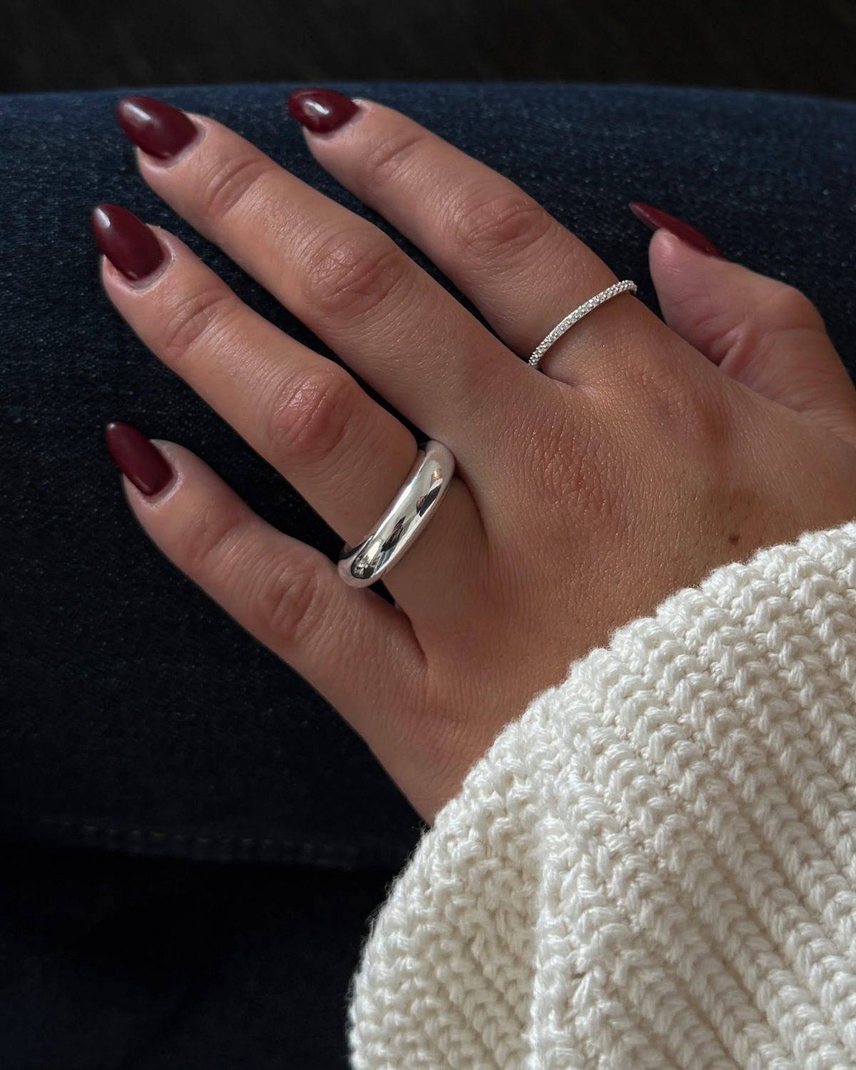 Ring Bolded - silber
