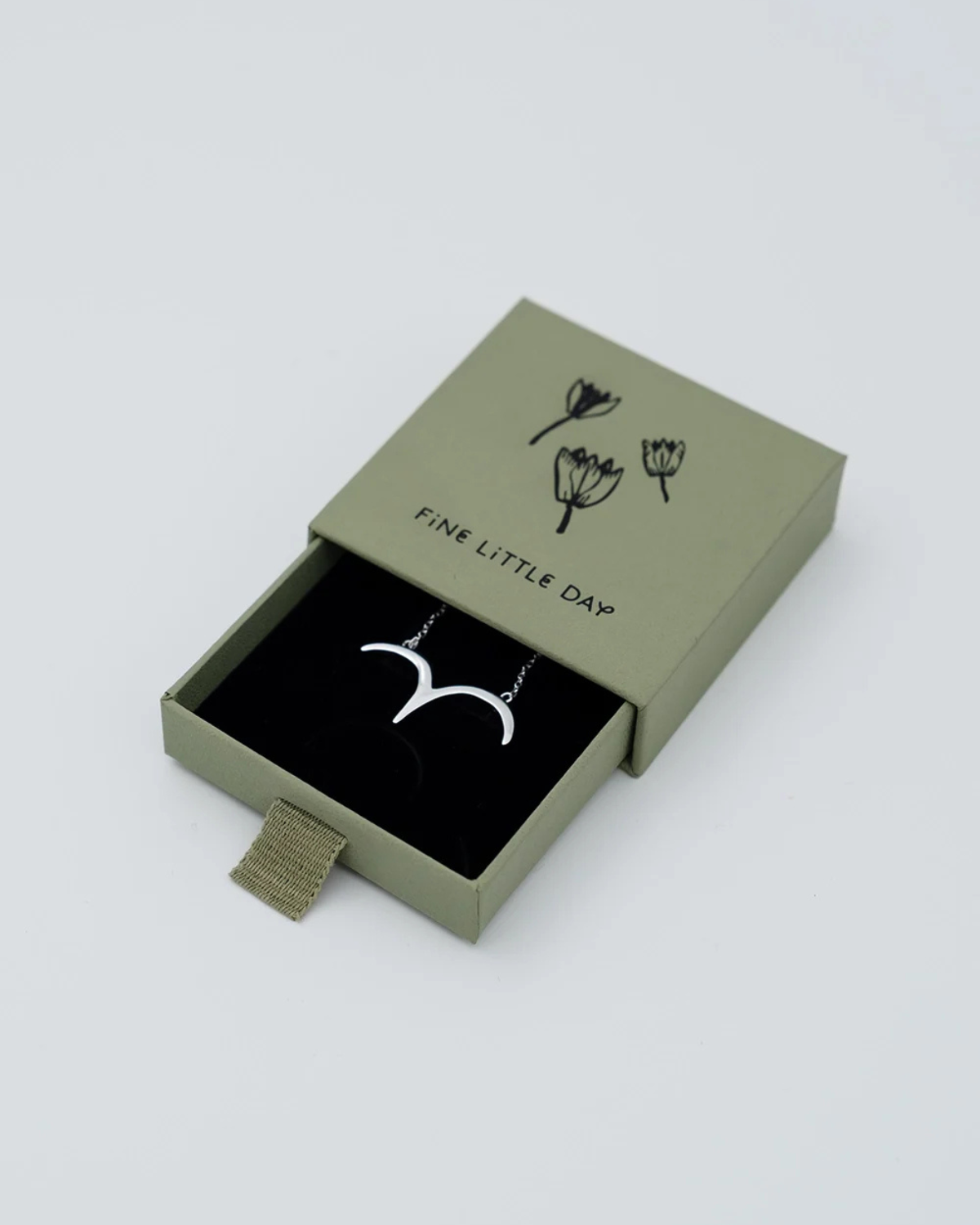 Halskette Vogel - Silber
