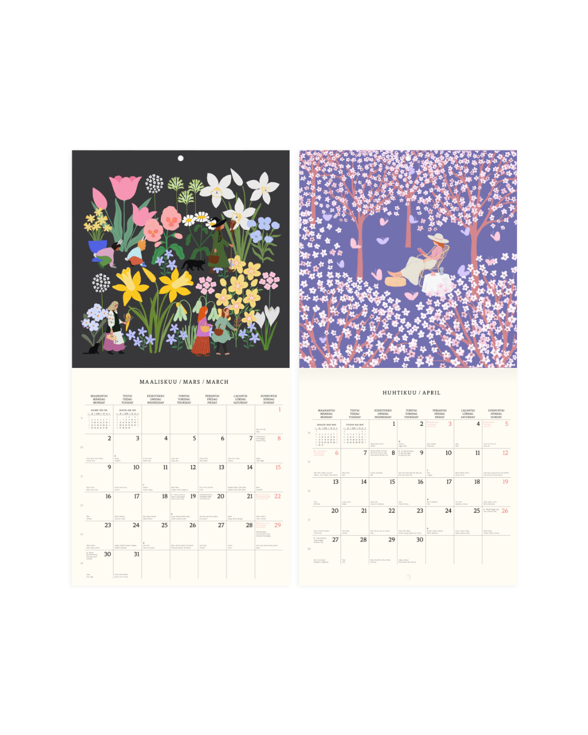 Wandkalender 2027