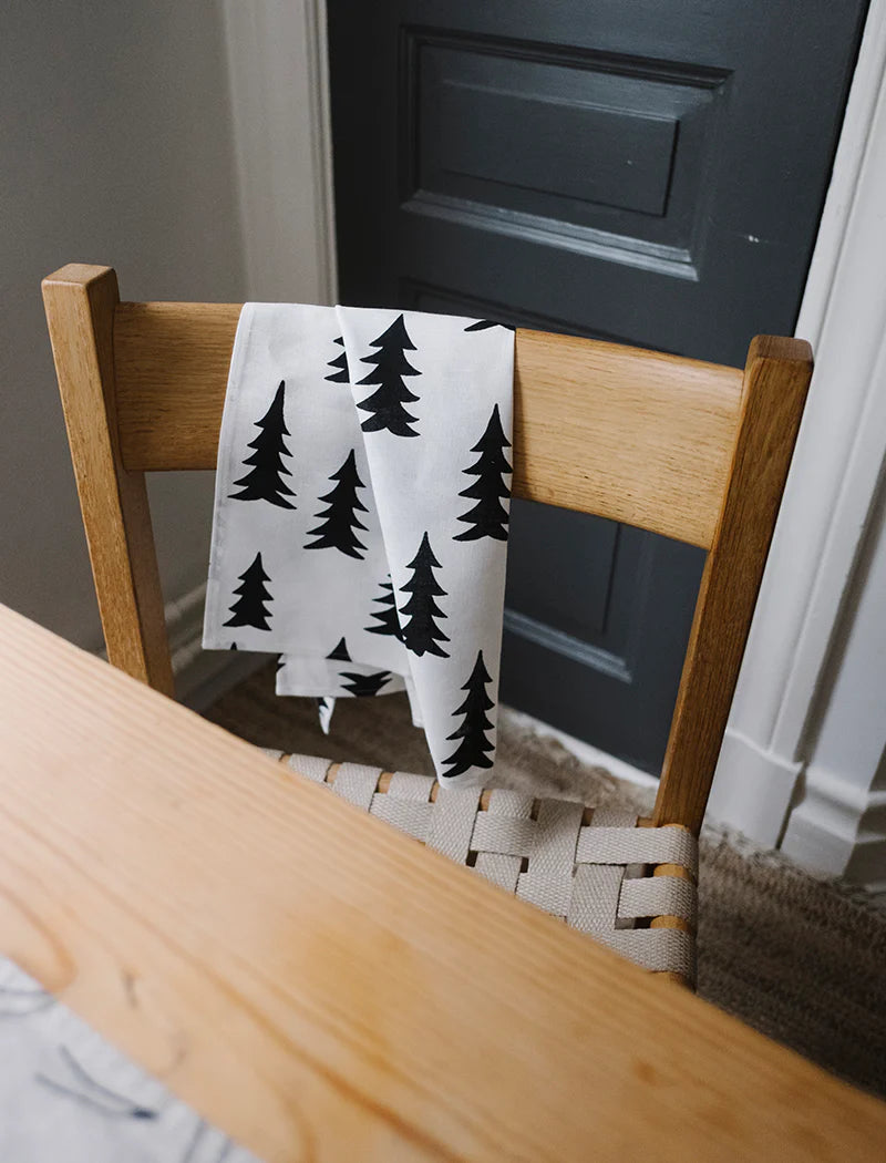 Geschirrtuch Gran - schwarz