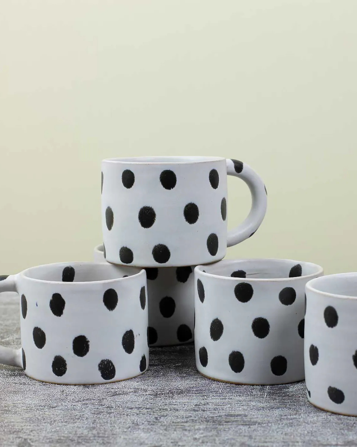 Tasse BLOT - schwarz/weiß