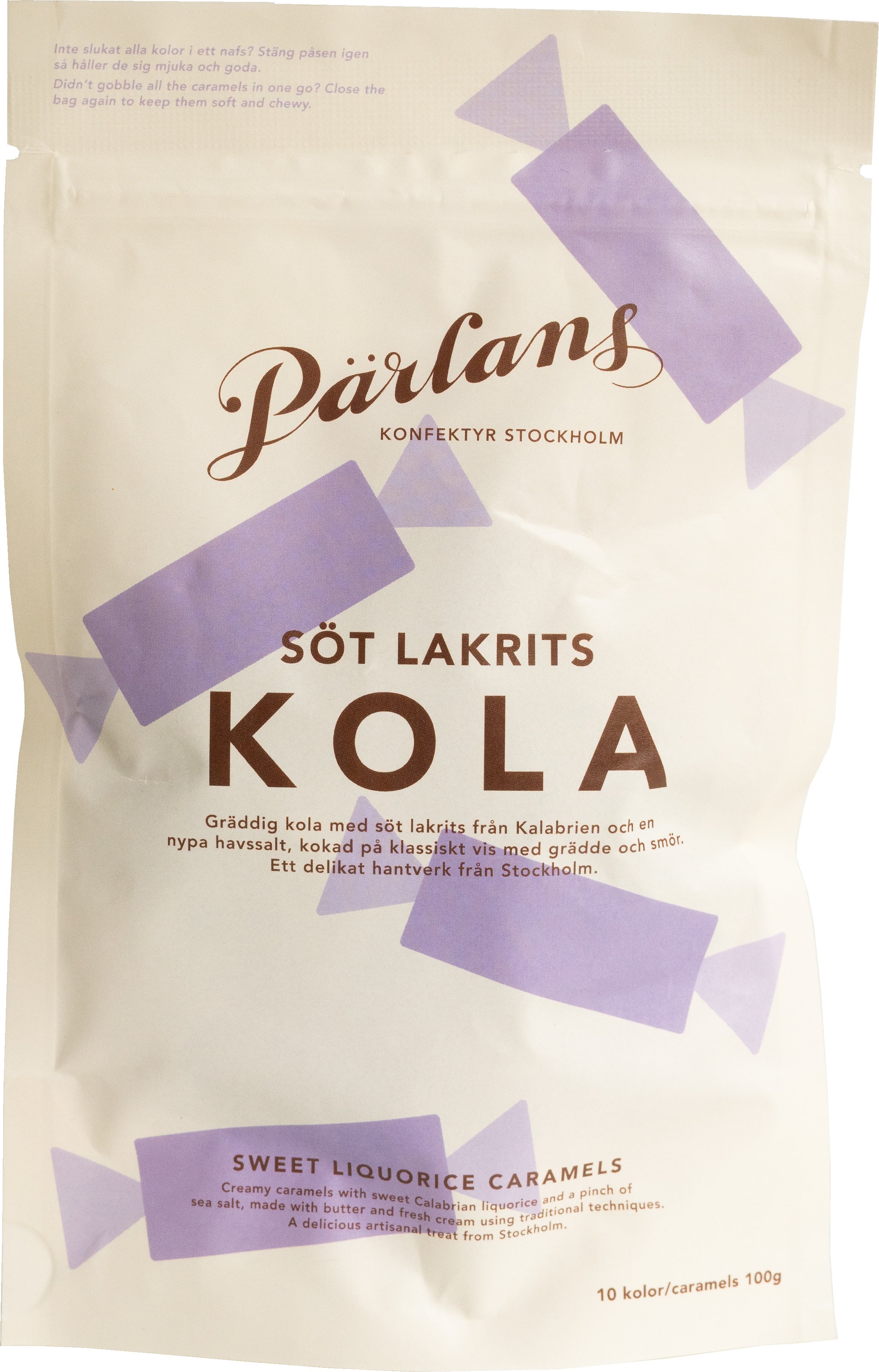 Karamell - Lakritz 10 Stück