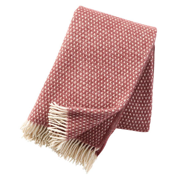Wolldecke Knut - rose brown