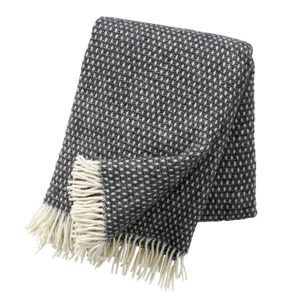 Wolldecke Knut - dark grey