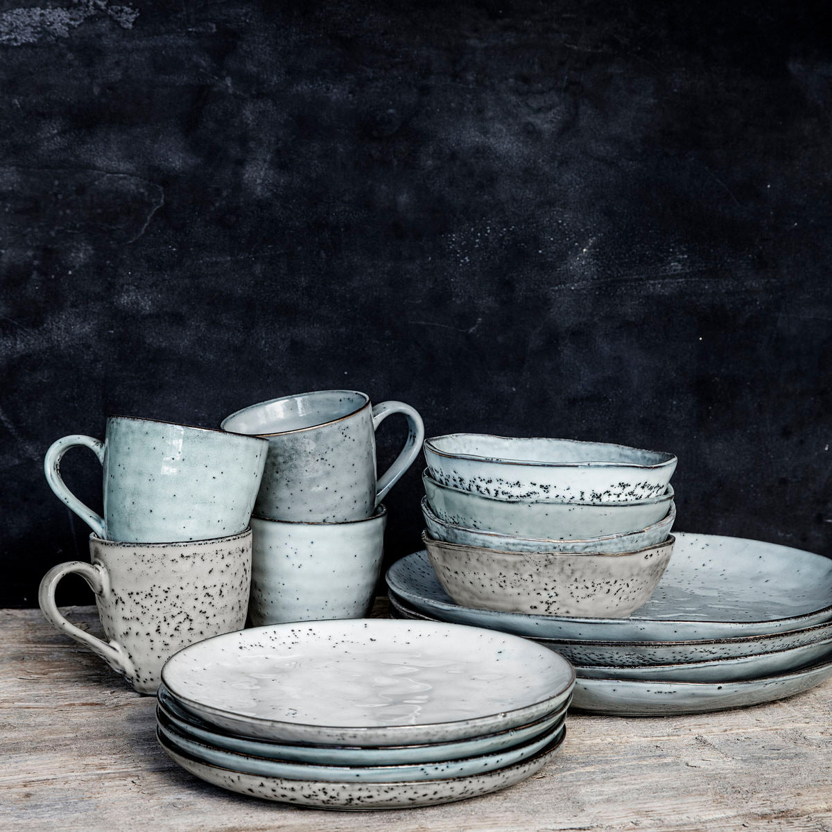 Tasse Rustic - Grau/Blau