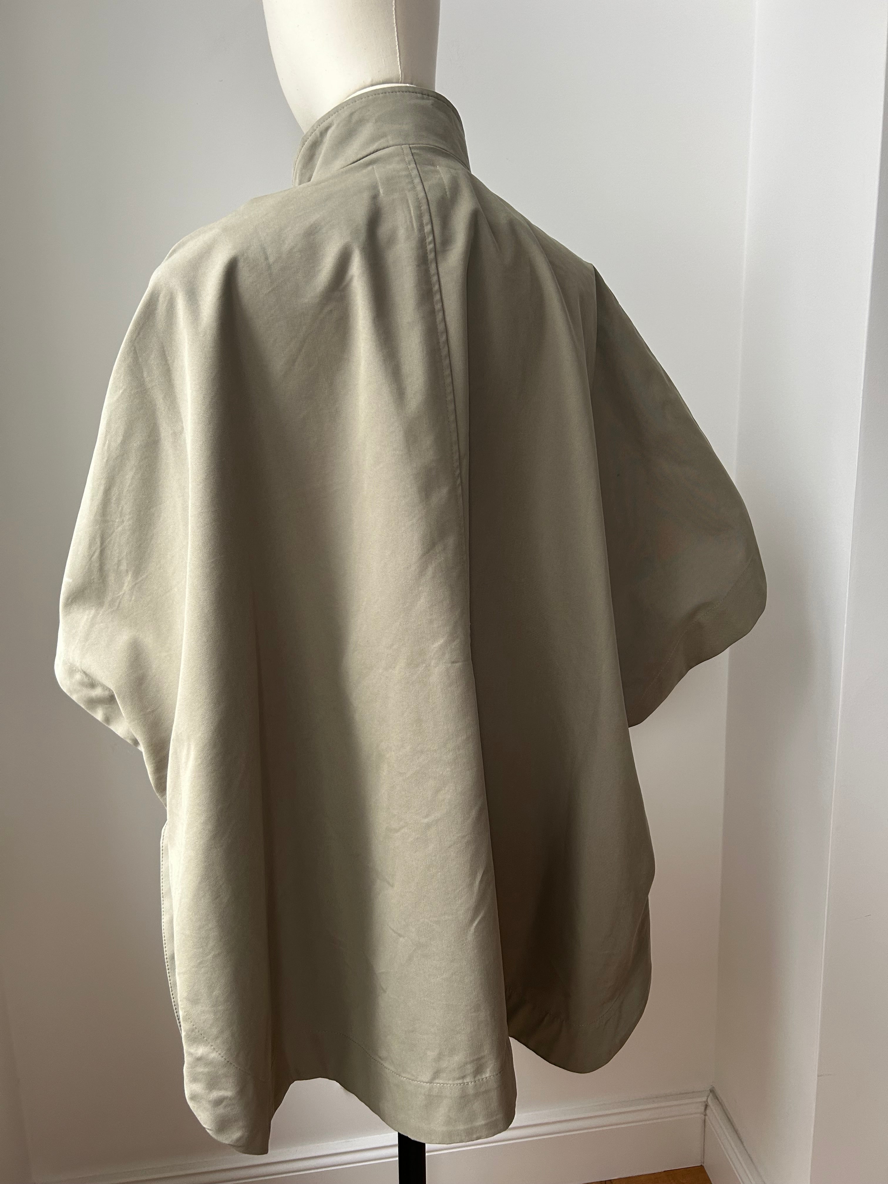 Cape-Jacke - khaki-beige