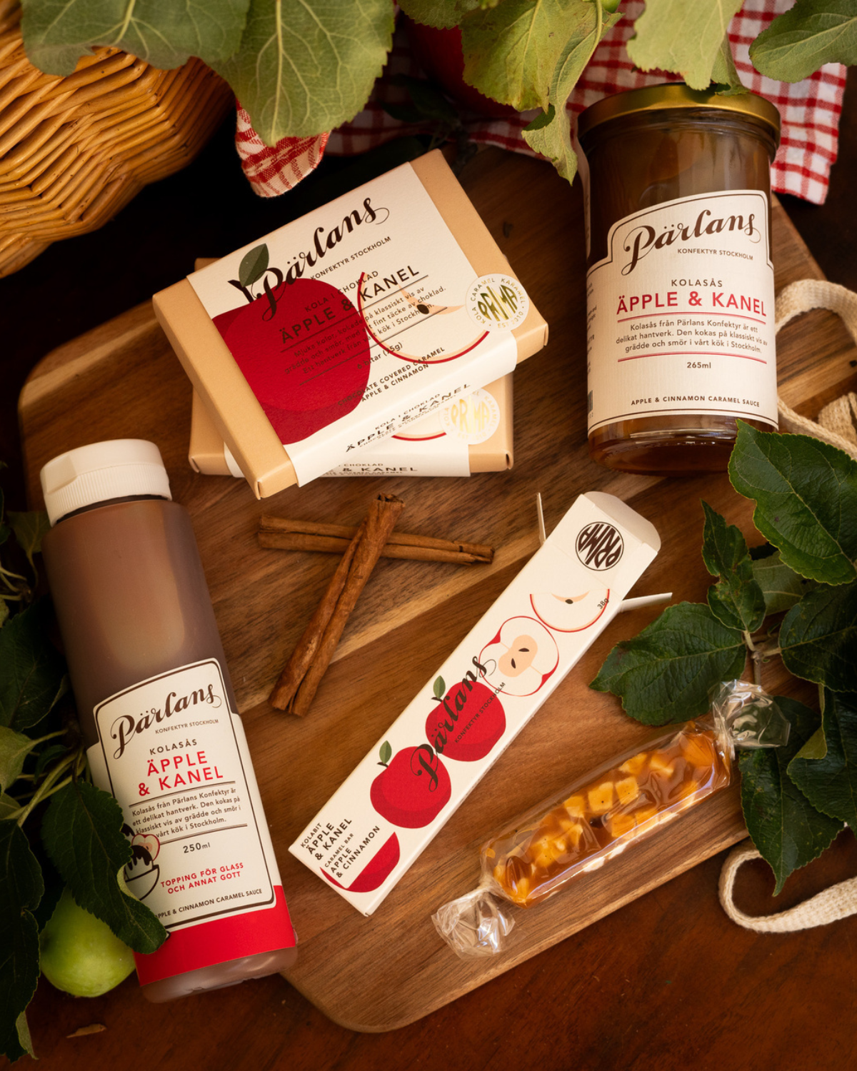 Karamell-Konfekt - Apfel & Zimt 6 Stk.