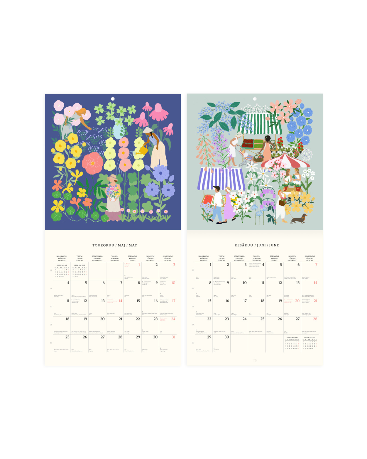 Wandkalender 2027
