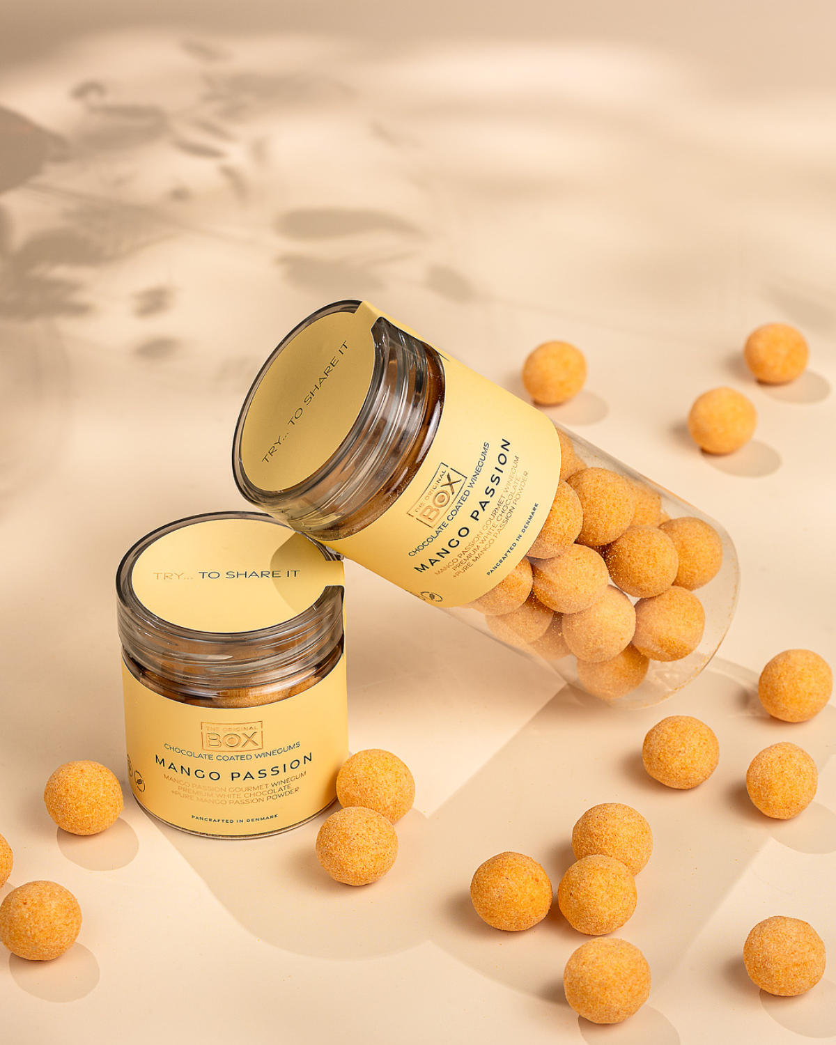Fruchtgummi mit Schokolade – Mango Passionsfrucht 250 g