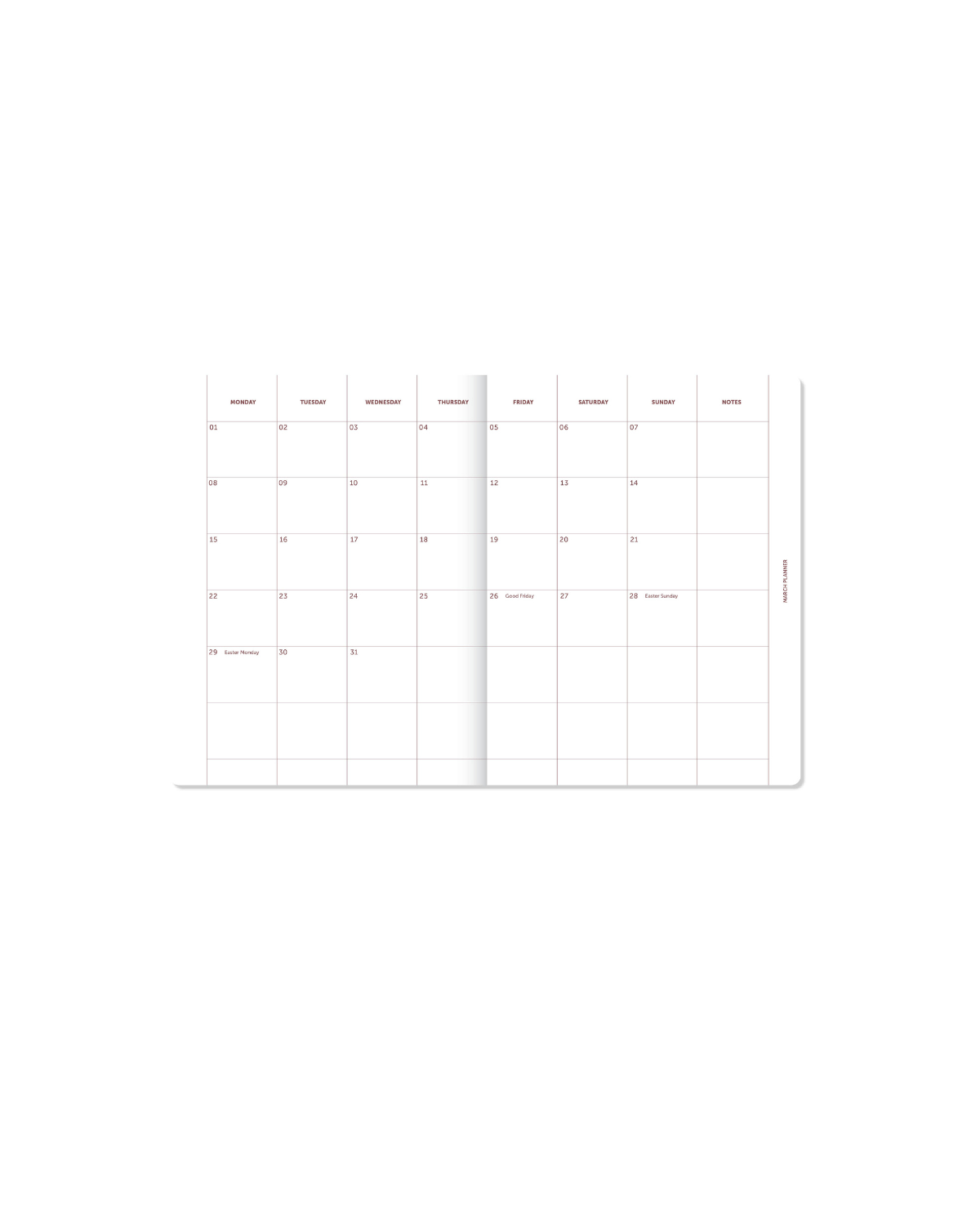 Journal 2027 - Beiges Leinen
