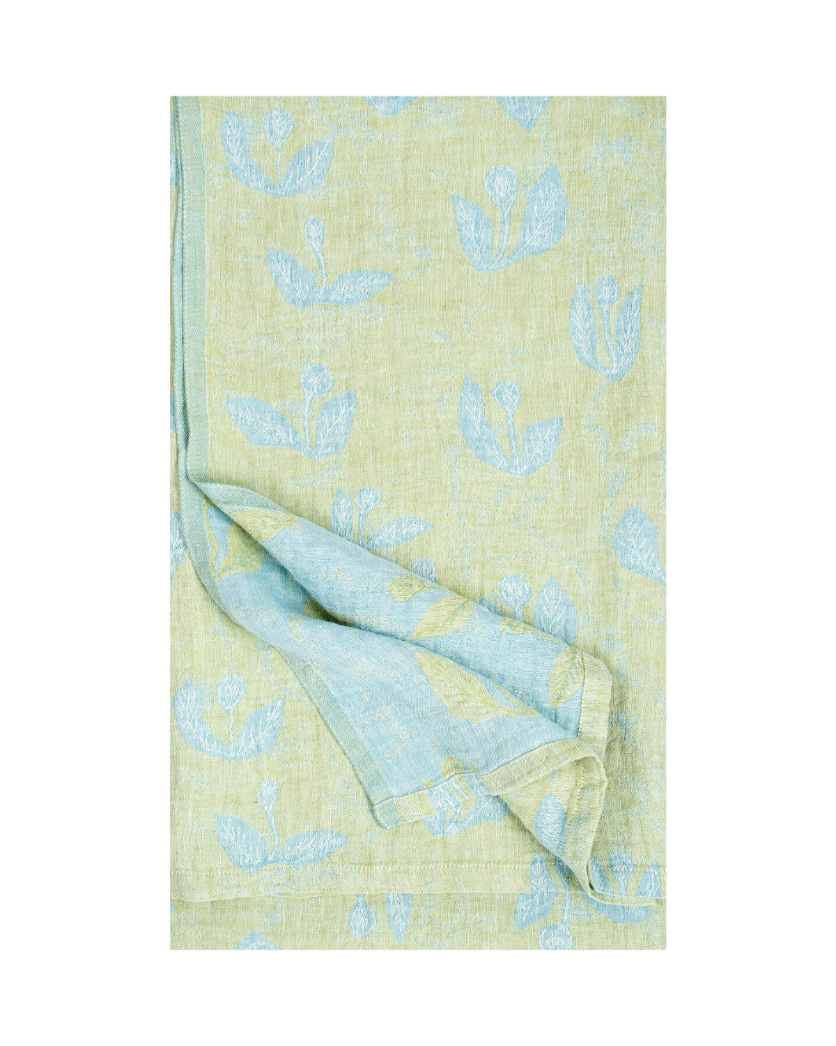 Tischdecke/Decke KESÄKUKKA - Limette-Hellblau