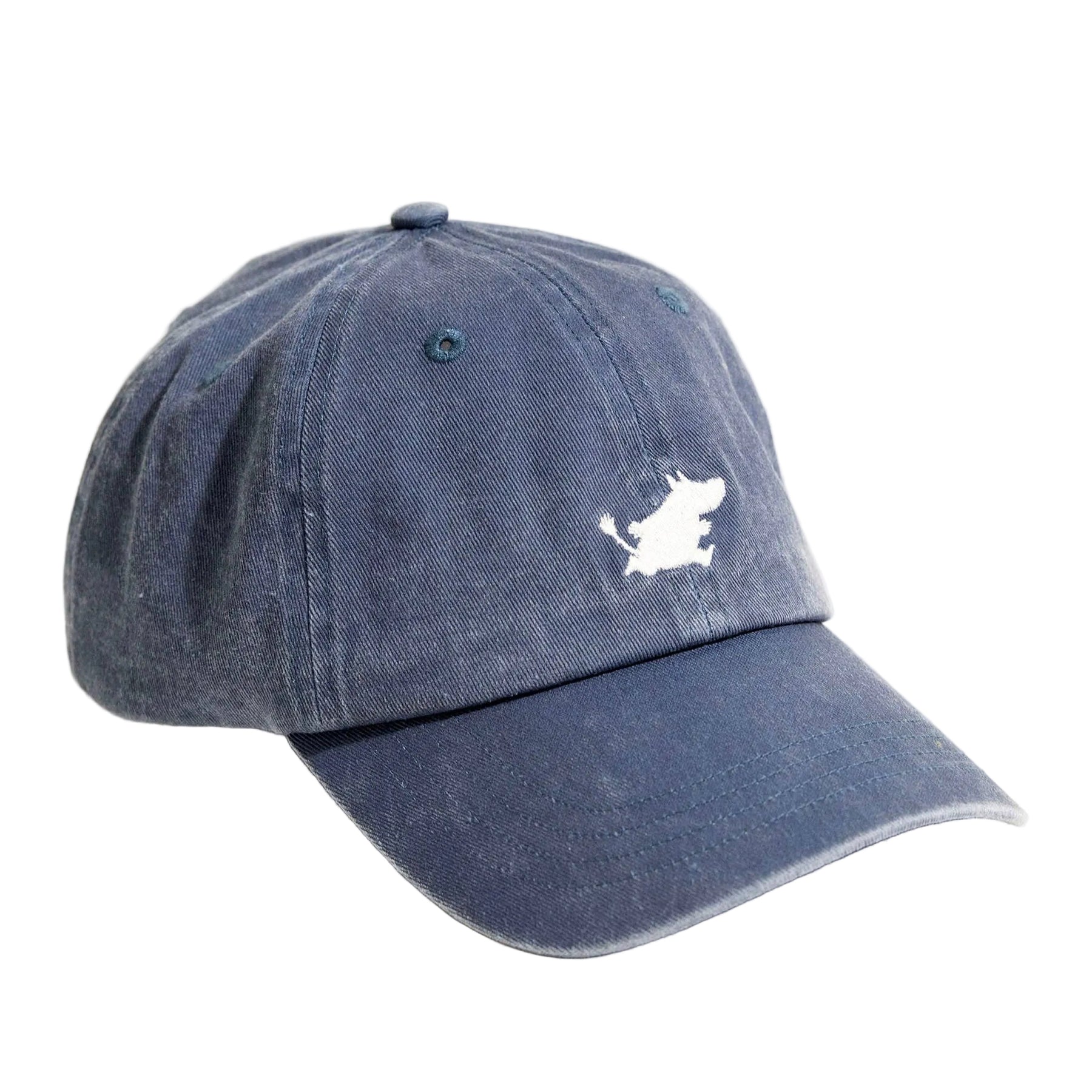 Gewaschene Denim-Cap - Mumin Classics Navy