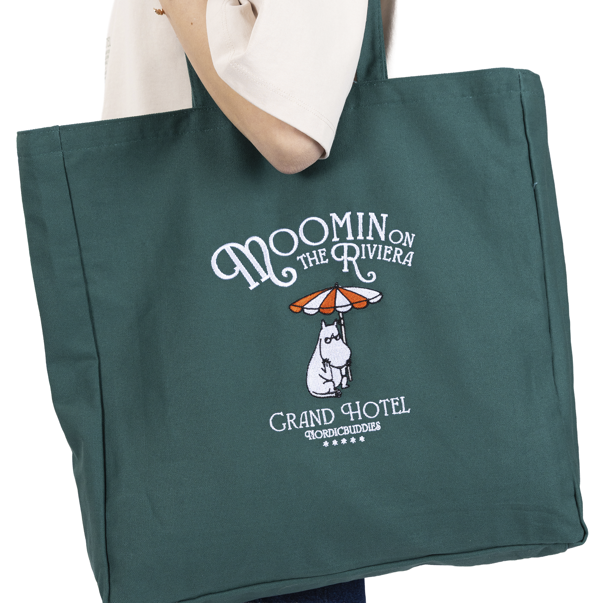 Tragetasche - Moomin Riviera Grün