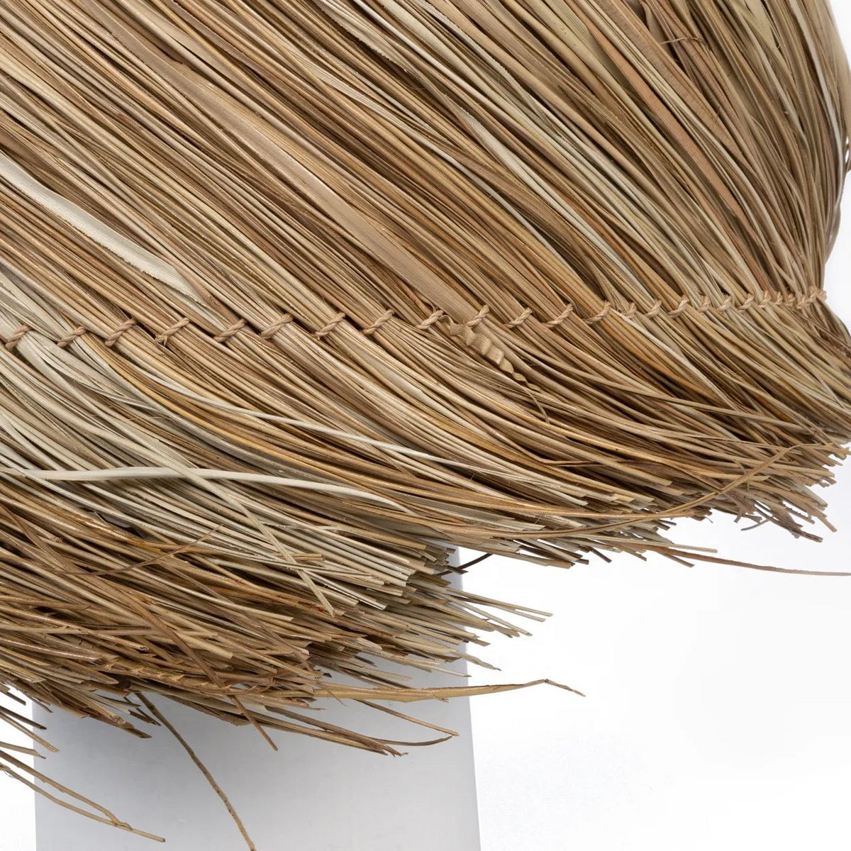 Tischlampe Sisal - weiss