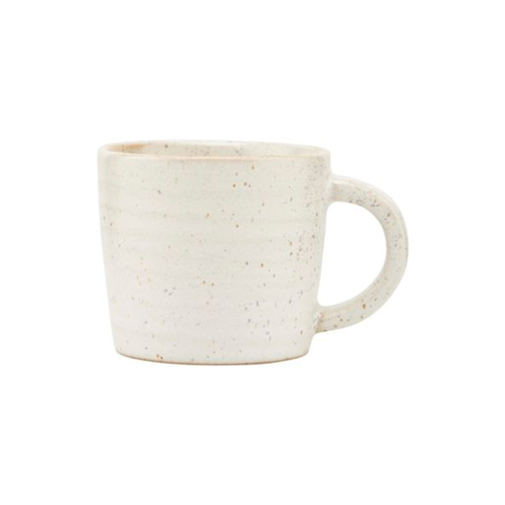 Espressotasse Pion - grau/weiß