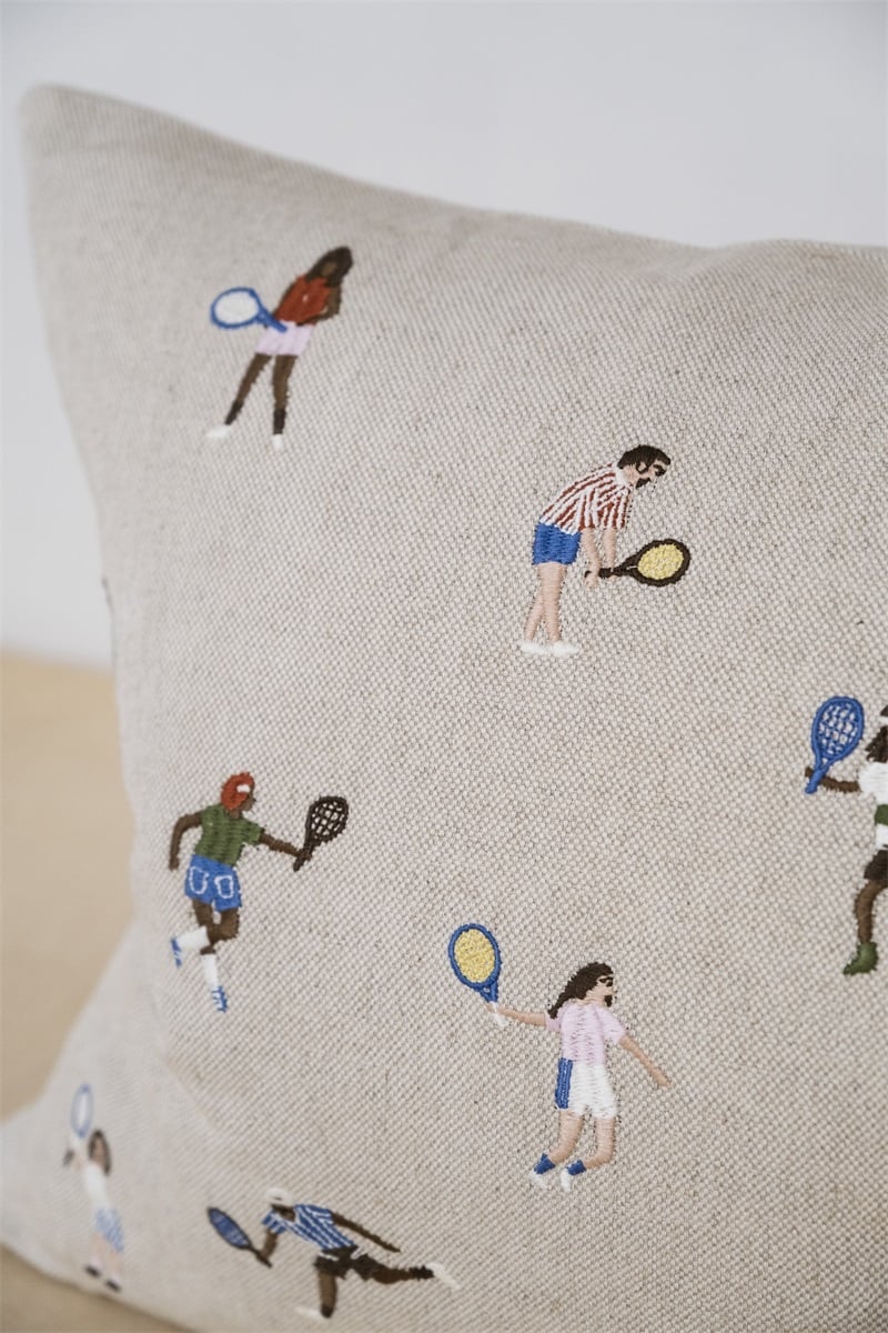 Kissenhülle Tennis