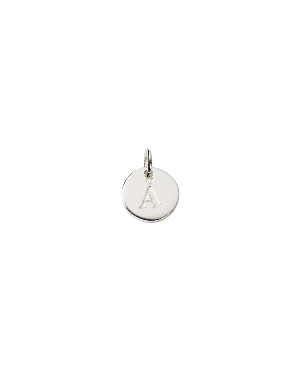 Anhänger Mini-Buchstabe - silber