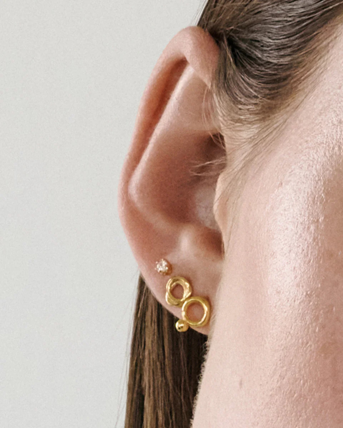 Ohrstecker Bellu Mini - gold