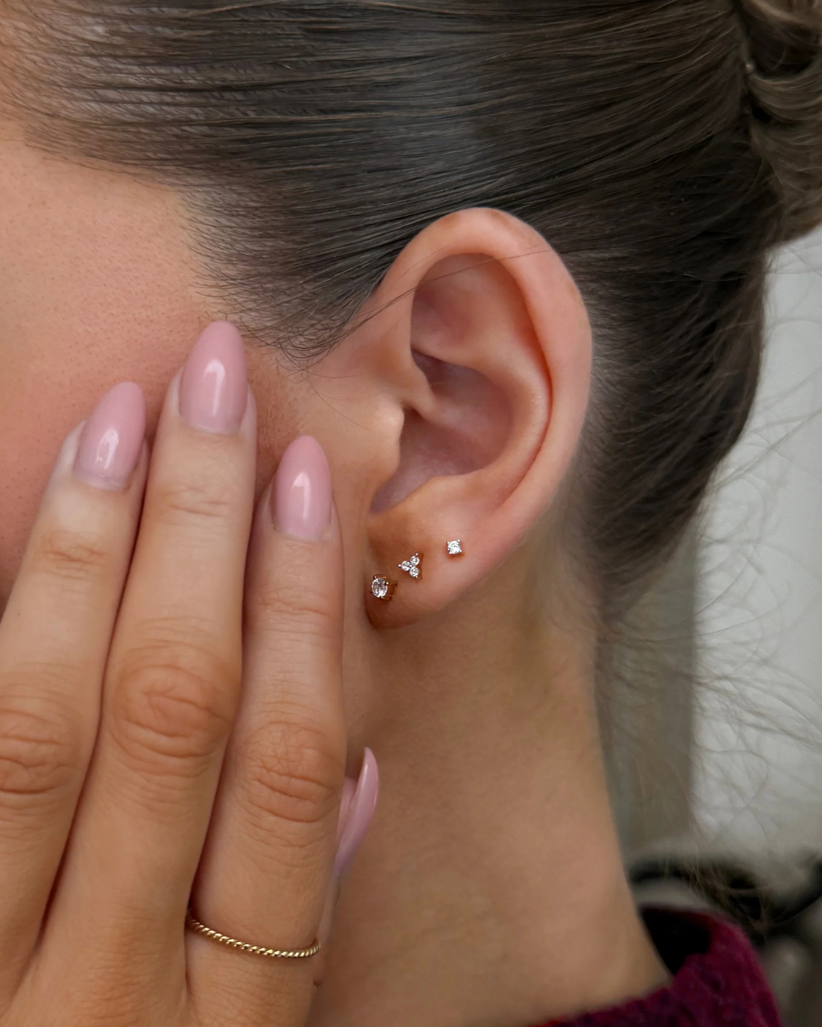 Ohrstecker Celestia Mini Studs - gold