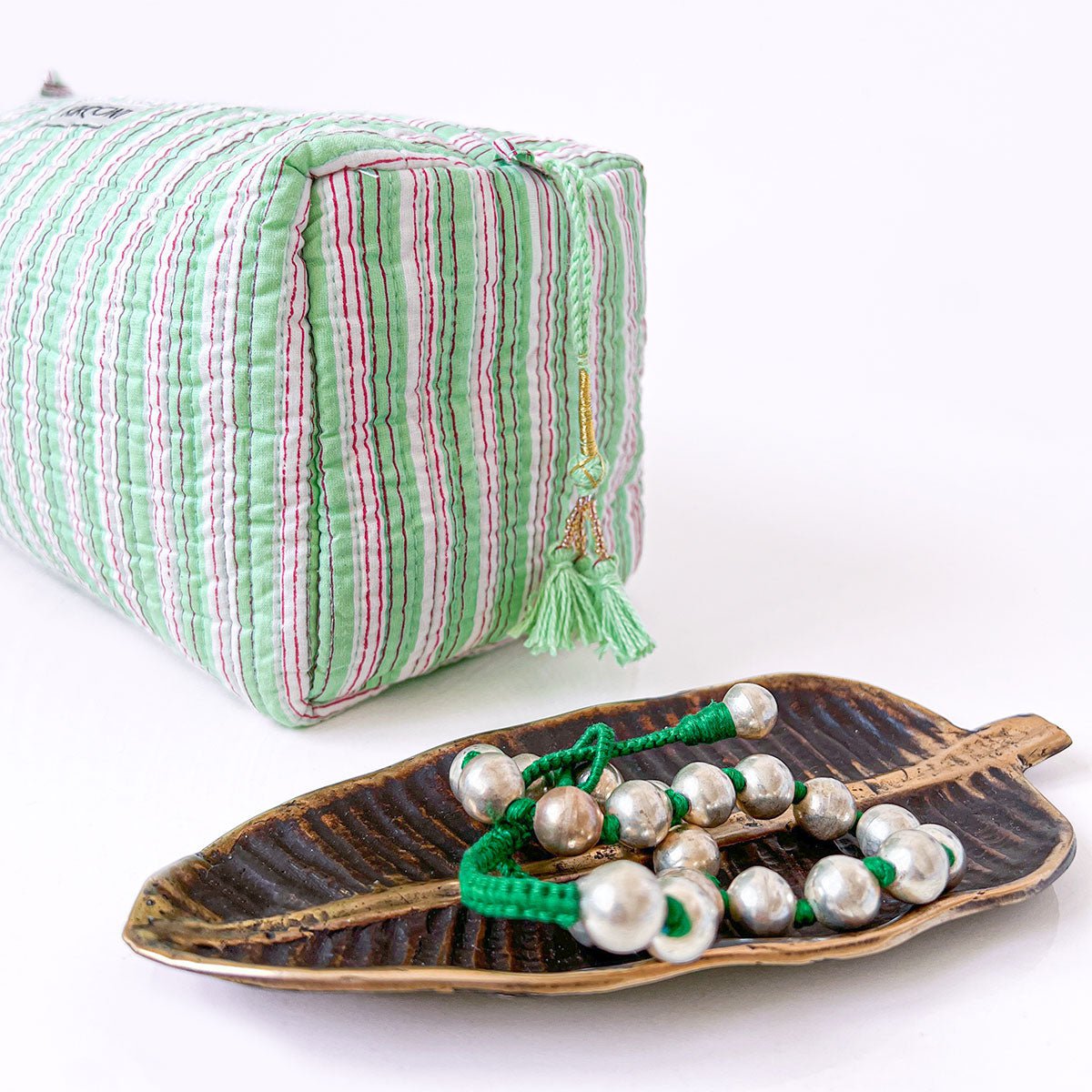 Kosmetiktasche "Stripes"