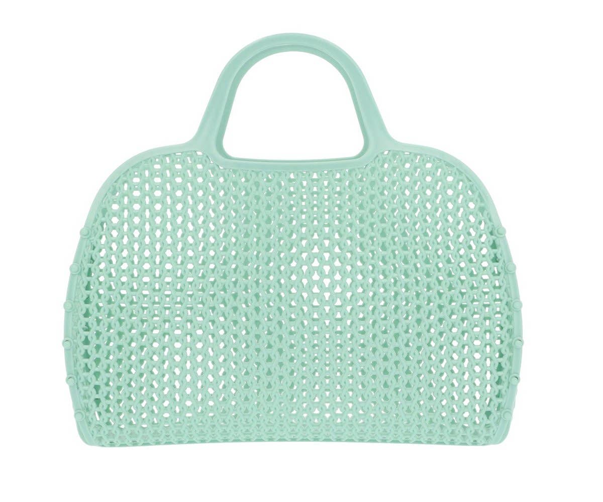 Tasche Vintage Retro - Meeresgrün