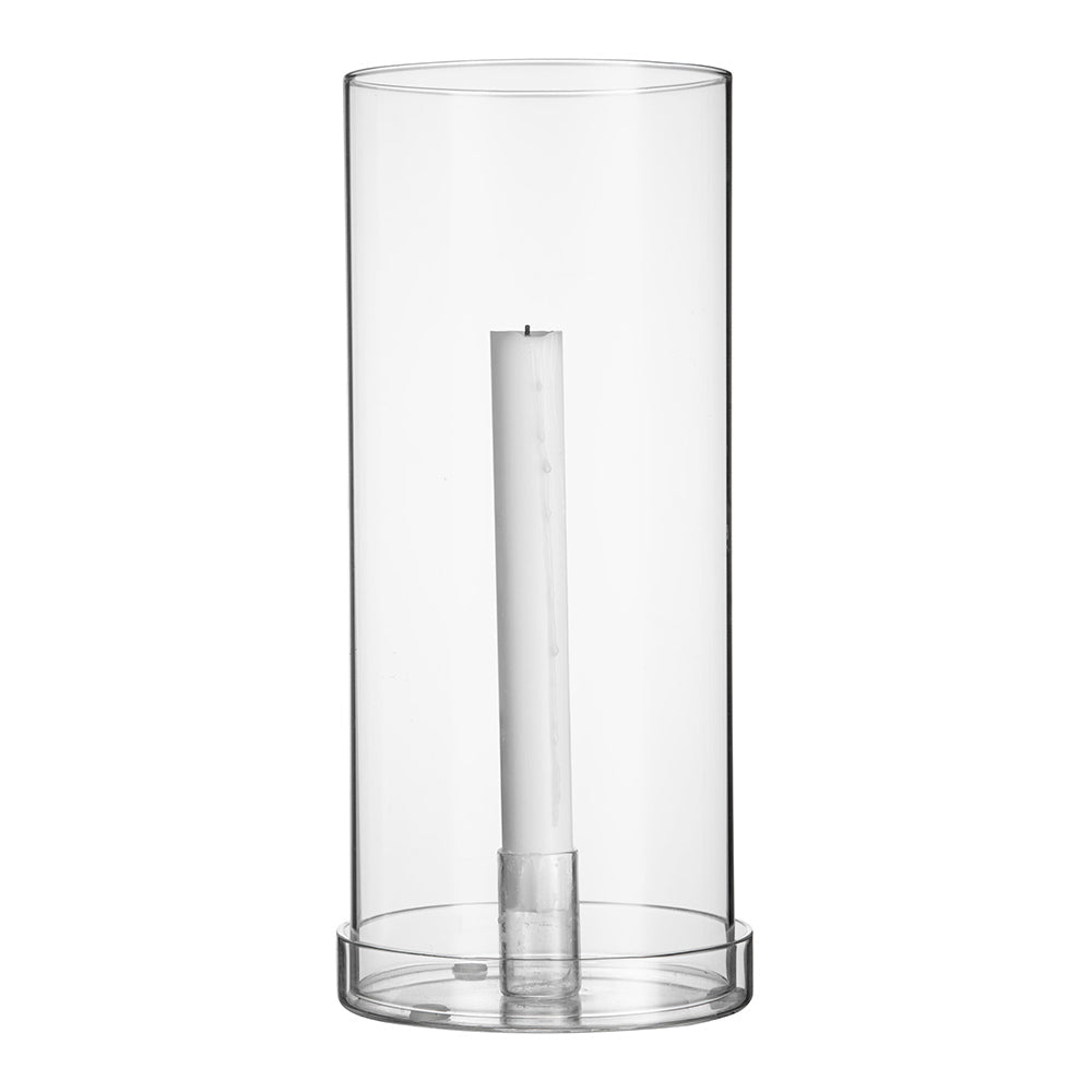 Kerzenhalter mit Glaszylinder - Ø 12 cm