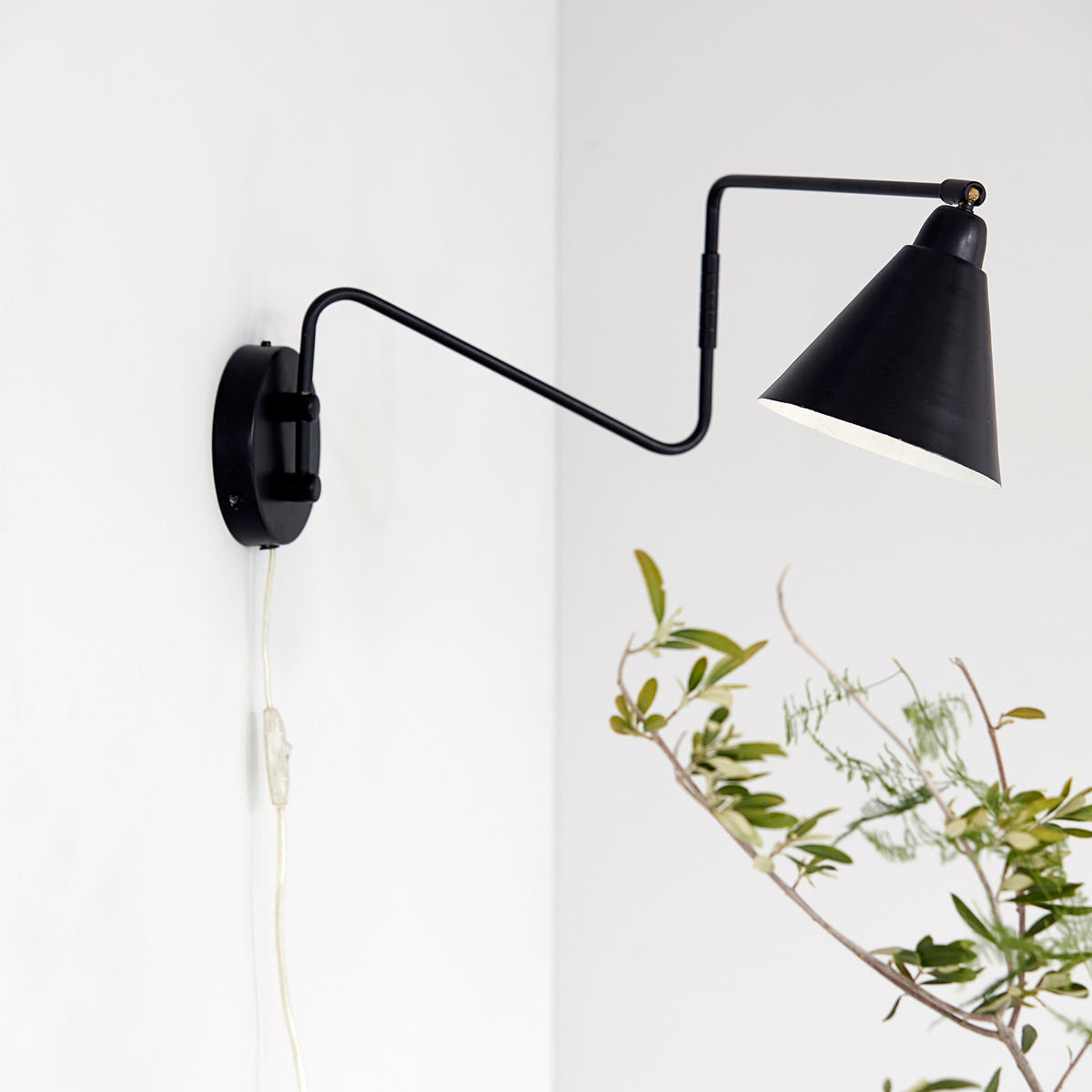 Wandlampe Game - schwarz