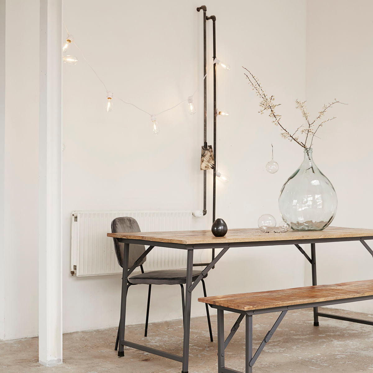 Esstisch Party - natur 180 cm