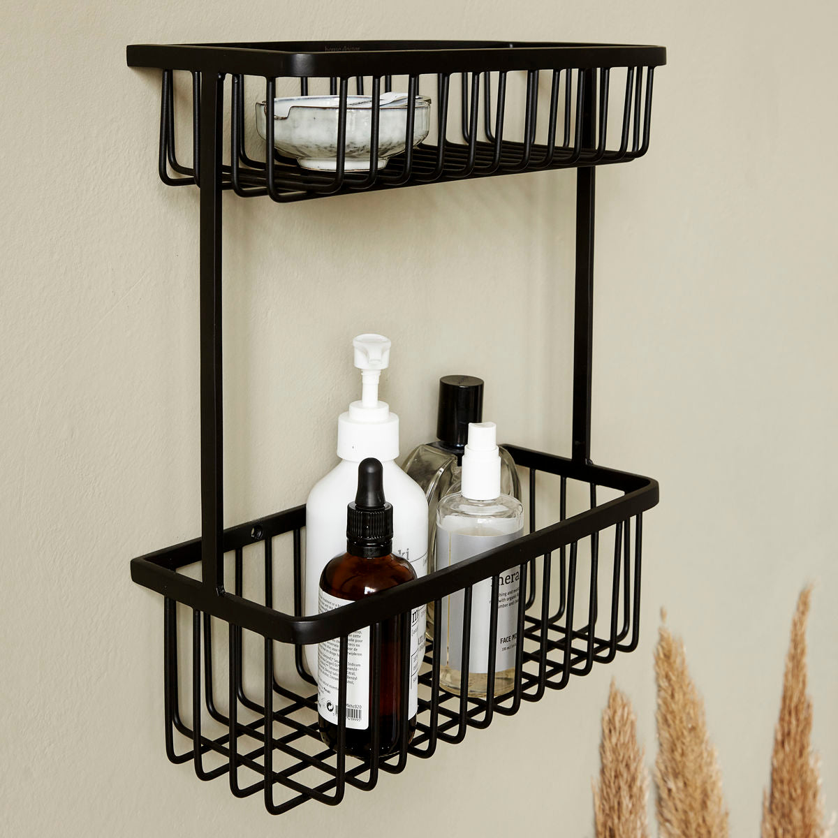 Korb Bath Double - schwarz