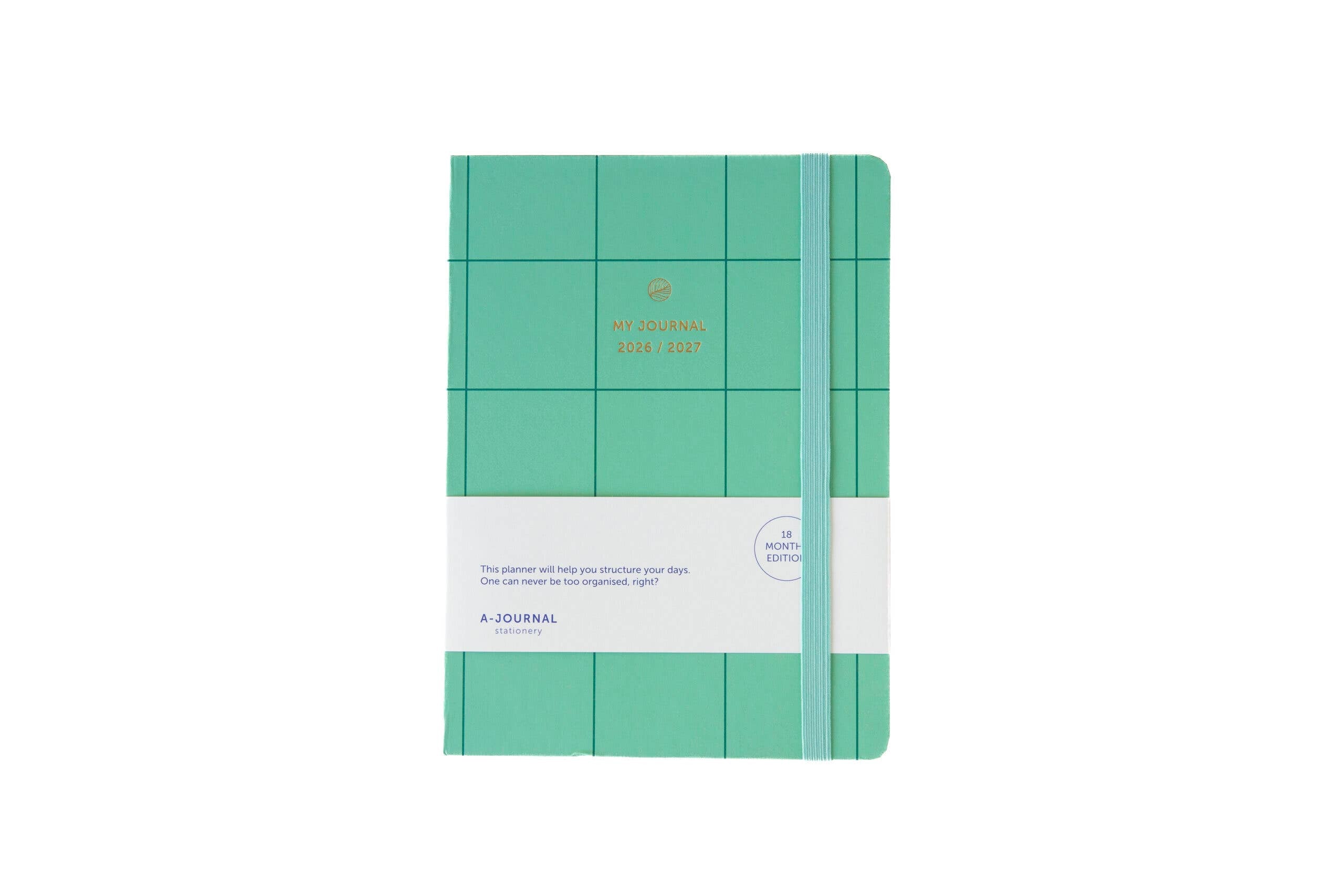 My Journal 18-Monats-Kalender 2026–2027 - Mintgrün