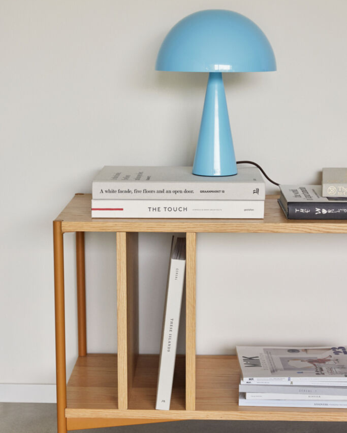 Tischlampe Mush Mini - Hellblau
