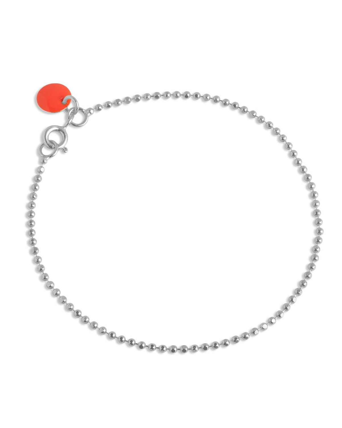 Armband Ball Chain - Silber